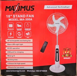 Maximus standing fan Copy