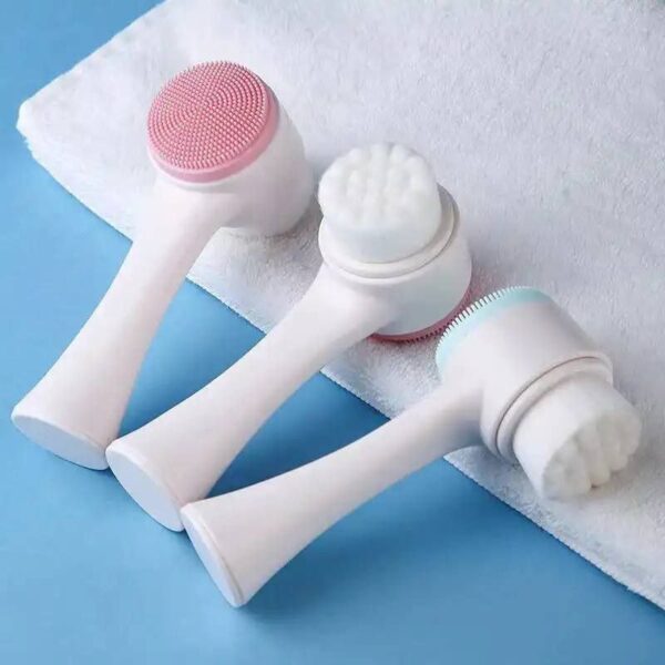 DOUBLE SIDED DEEP CLEANING FACE MASSAGER BRUSH - Image 2