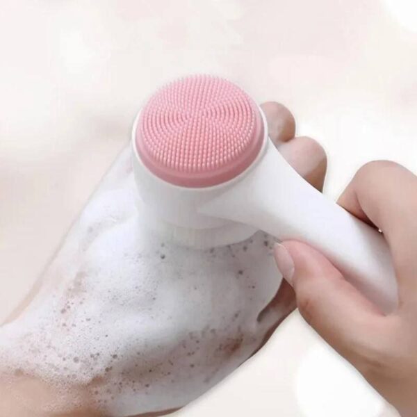 DOUBLE SIDED DEEP CLEANING FACE MASSAGER BRUSH - Image 4