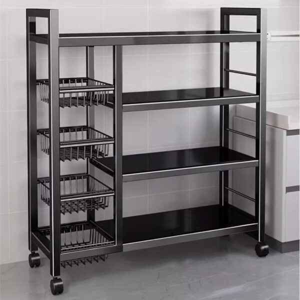 4 Tier/step rack with fruit/vegetables/potato basket - Image 3