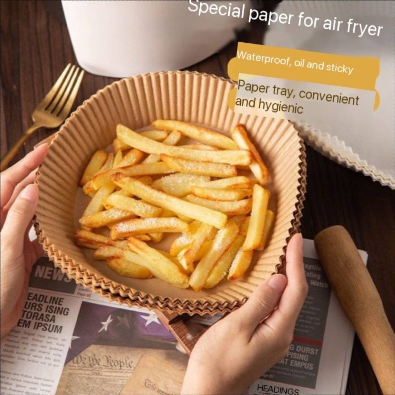 Air fryer paper(Airfryer disposable paper) By 50pcs