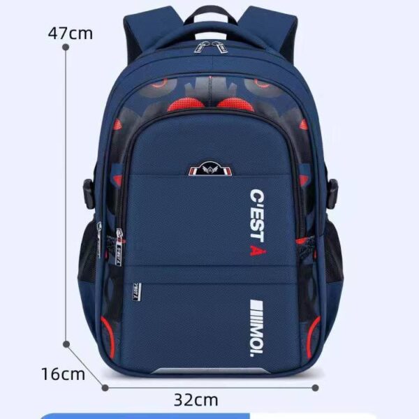 BIG SIZE QUALITY THICK  C’EST SCHOOL BAG ••BIG SIZE  49CM