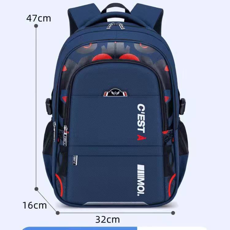 BIG SIZE QUALITY THICK  C’EST SCHOOL BAG ••BIG SIZE  49CM