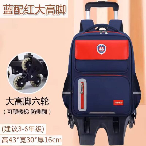 BRITISH STYLE HIGH QUALITY LARGE CAPACITY CLASSIC BACKPACK/SCHOOLBAG – BIG SIZE: 42*30*17CM - Image 4