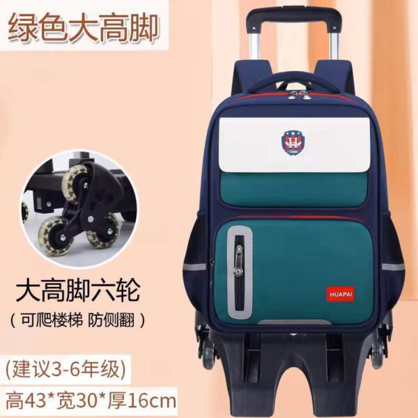 BRITISH STYLE HIGH QUALITY LARGE CAPACITY CLASSIC BACKPACK/SCHOOLBAG – BIG SIZE: 42*30*17CM - Image 2