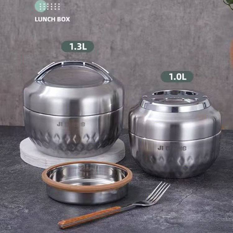 HANDHELD JU CHENG STAINLESS FOOD FLASK WITH INNER PLATE 

very hot 📌📌