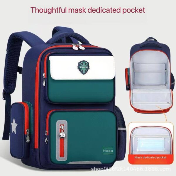 LARGE CAPACITY QUALITY STRONG BRITISH STYLE SCHOOL BACKPACK...BIG SIZE 41CM - Image 4