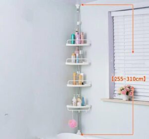 Multipurpose corner/bathroom shelf