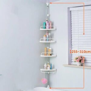 Multipurpose corner/bathroom shelf